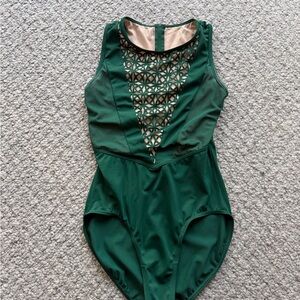 Weissmen Green Leotard